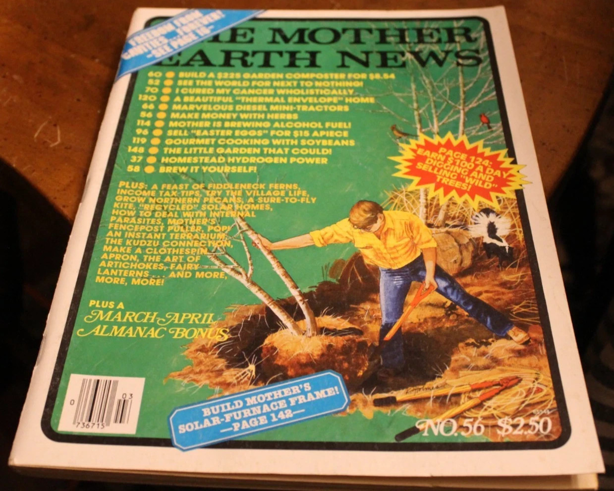 The Mother Earth News No. 56 – March/April 1979 ~Digging and Selling Wild Trees