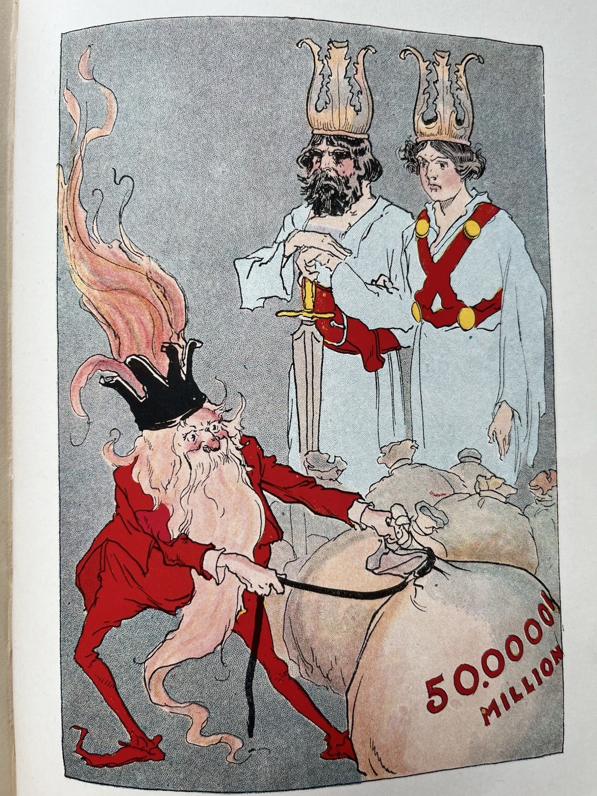 1916 Rinkitink in Oz L Frank Baum First Edition Reilly & Britton 12 Color Plates