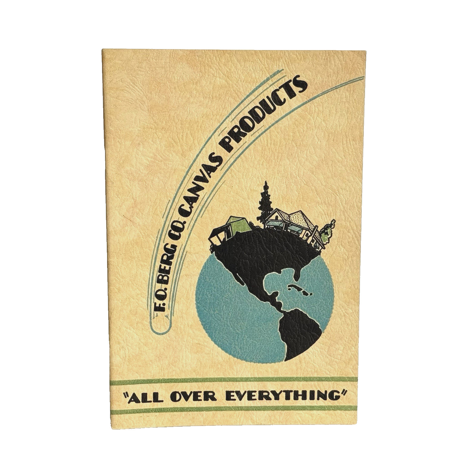 c. 1928. F. O. Berg Co. Catalogue No. 45. Canvas Products, Camping. Spokane, WA.