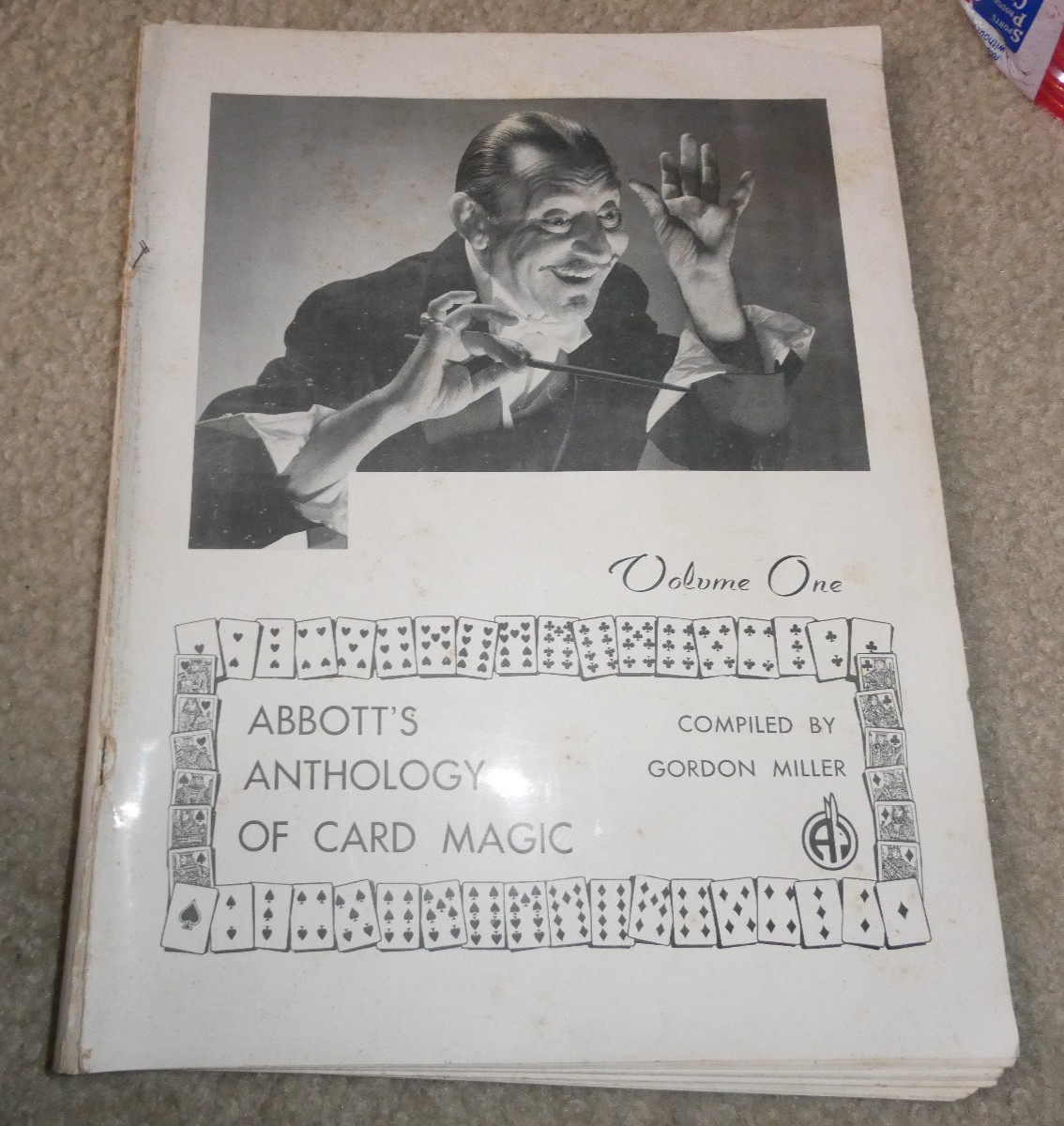 Vintage 1968 Booklet Abbott’s Anthology of Card Magic V1 Gordon Miller 96 Pages