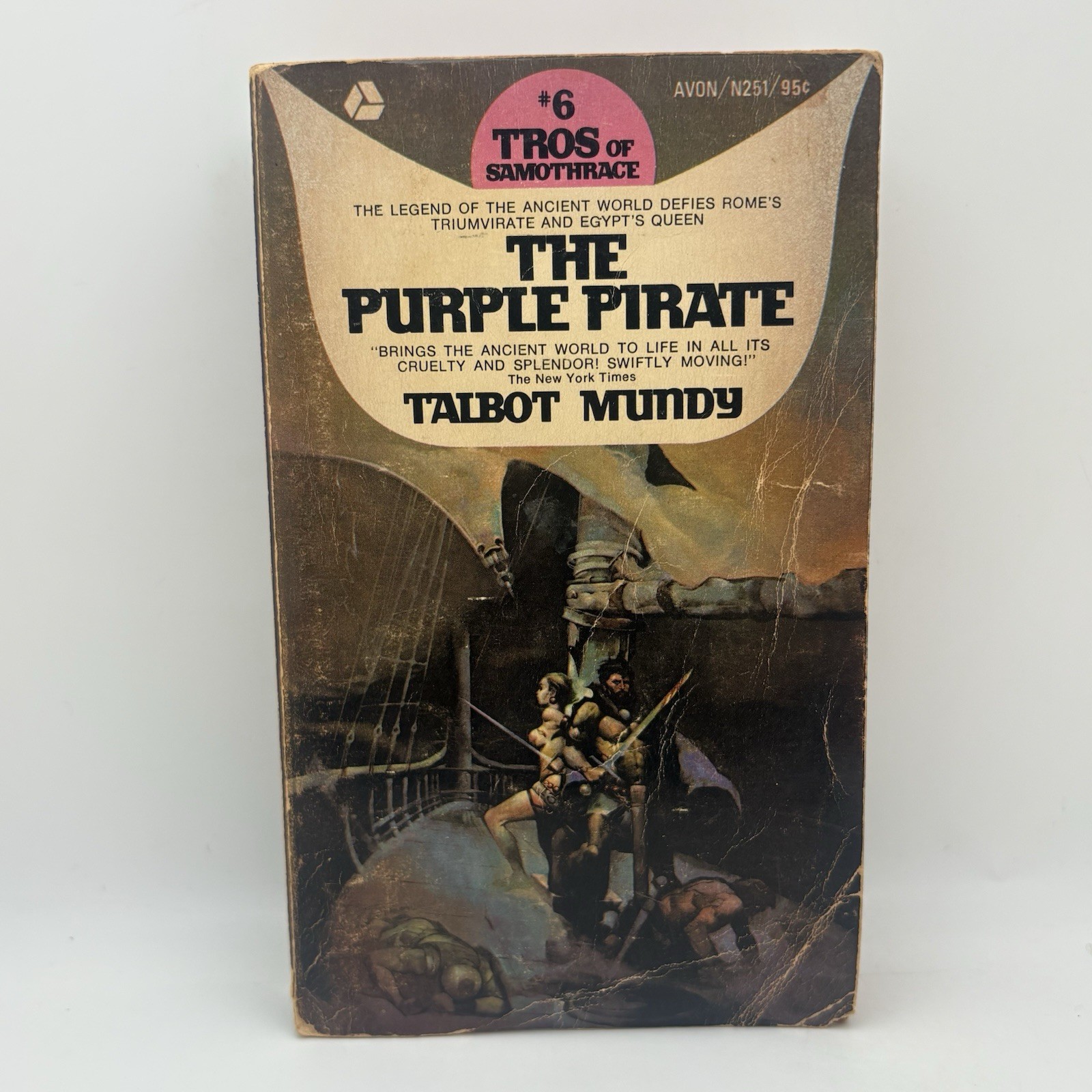 The Purple Pirate Talbot Mundy 1970 Avon PB 1st Printing Adventure