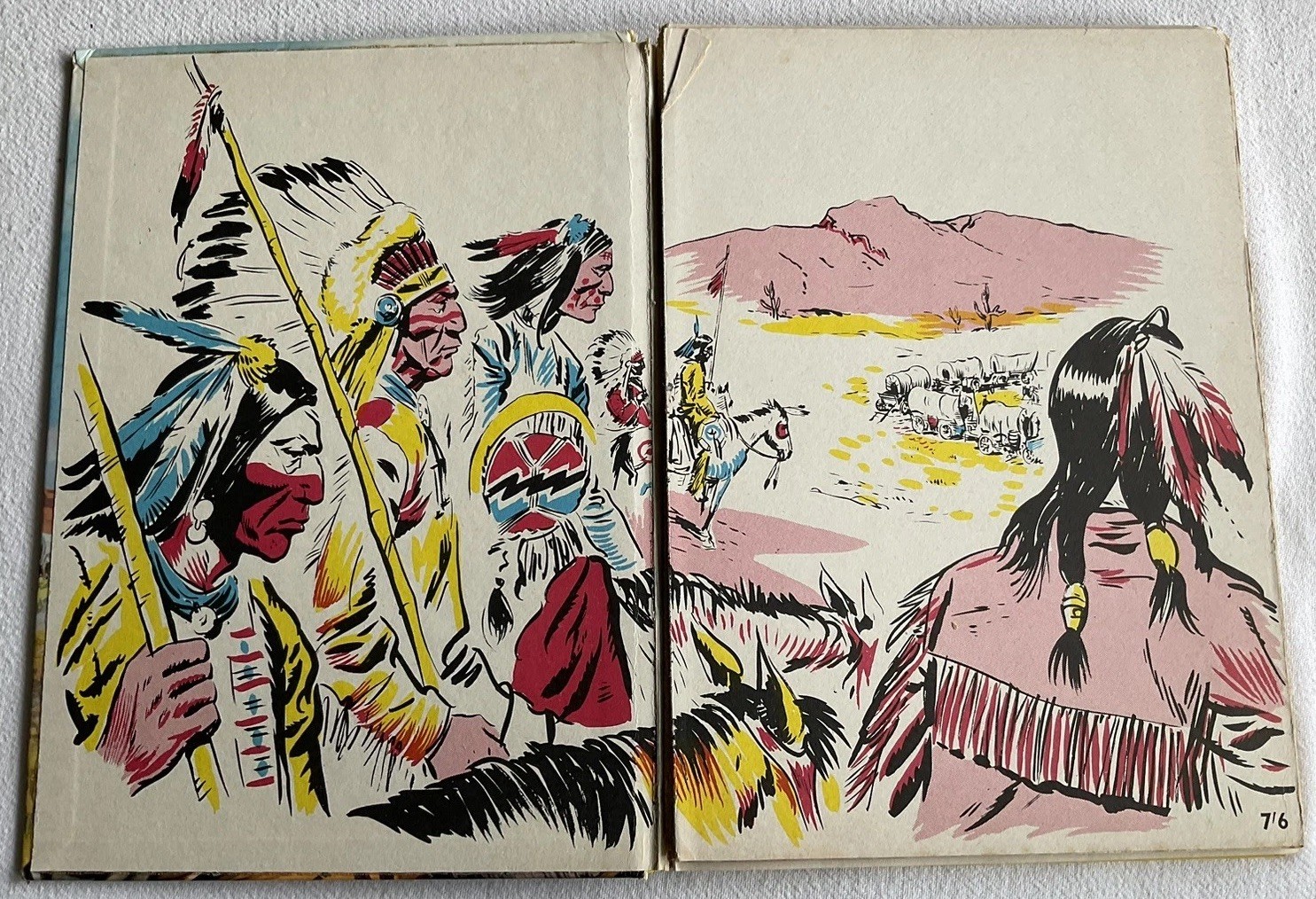 Collectable Vintage “Wagon Train” Robert Horton Western Annual, H/B Book, 1960