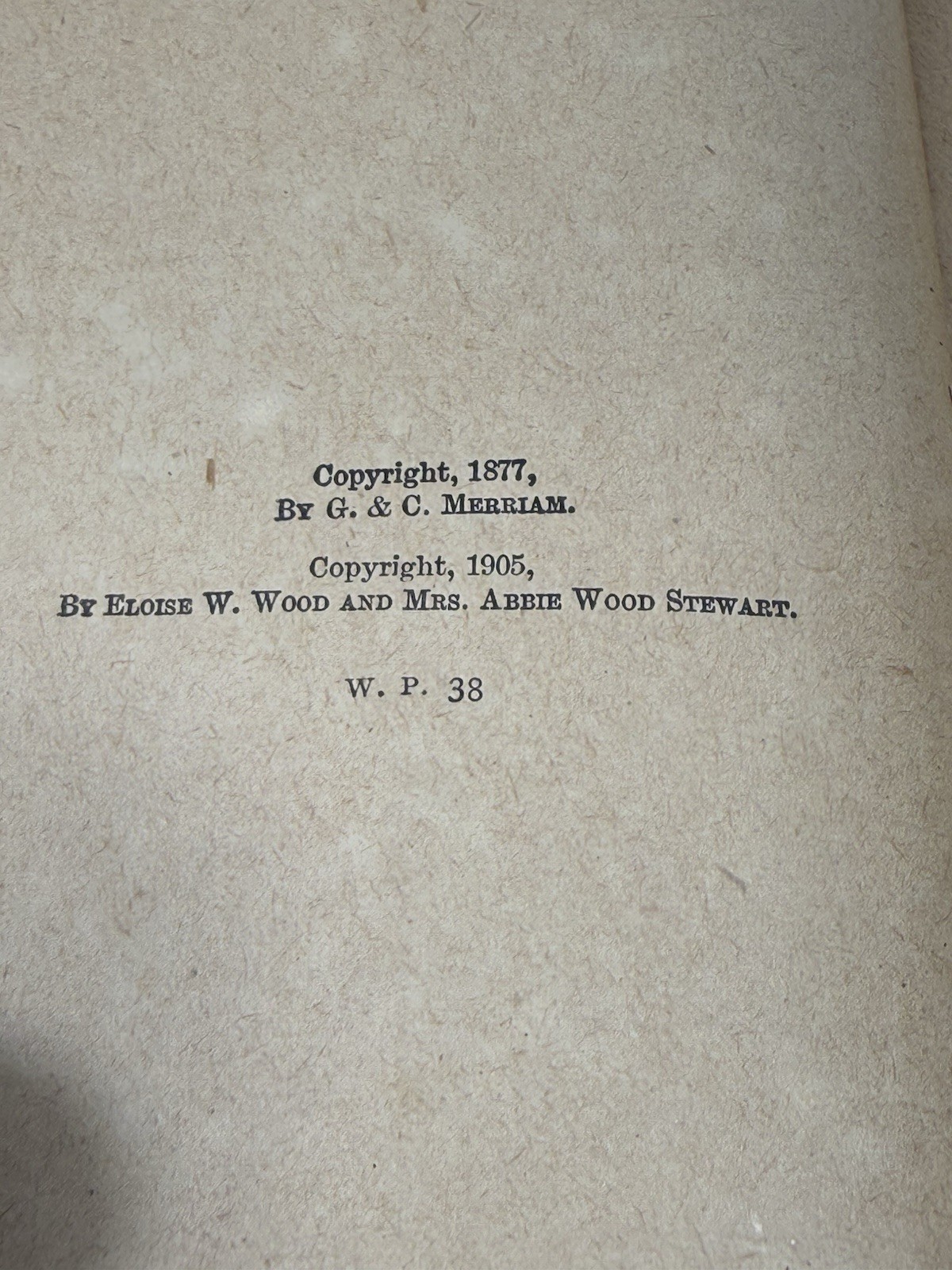 Antique Webster’s Handy Dictionary Illustrated 1877