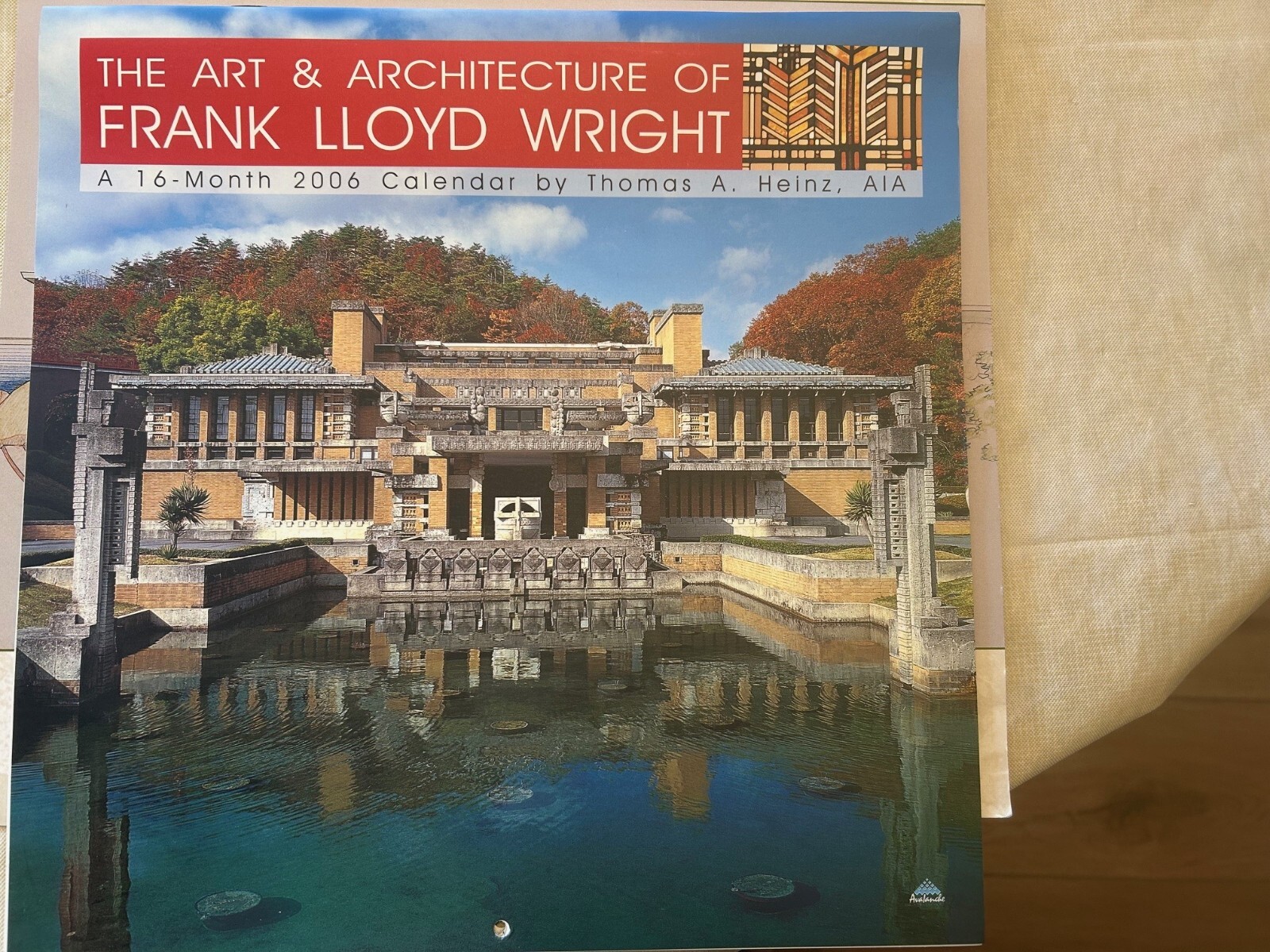 (12) Frank Lloyd Wright Calarenders 2000, 2002-2005, 2005, &, 7, 2009-2012