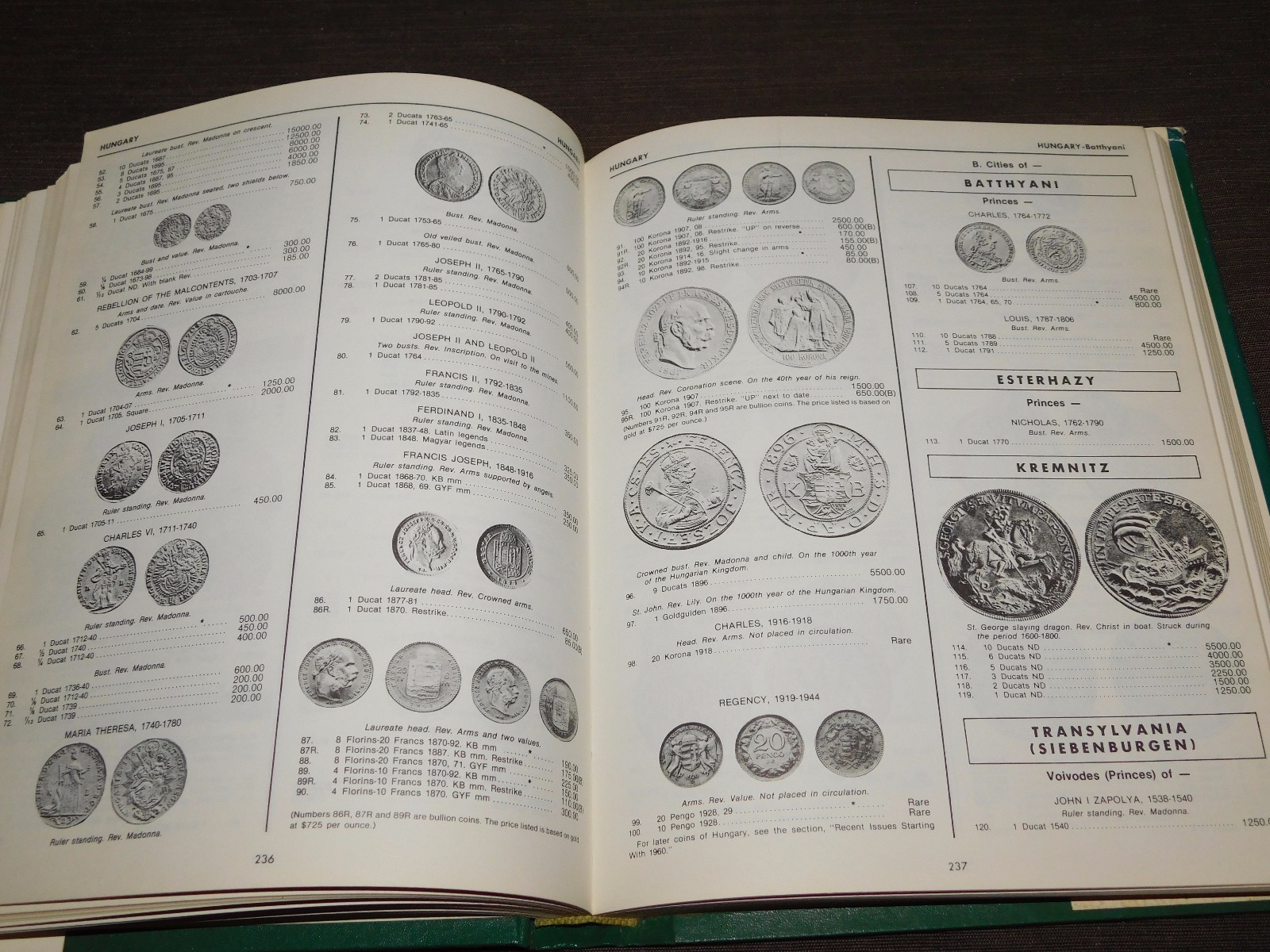 VINTAGE 1980 FRIEDBERG GOLD COINS OF THE WORLD BOOK 5th EDITION