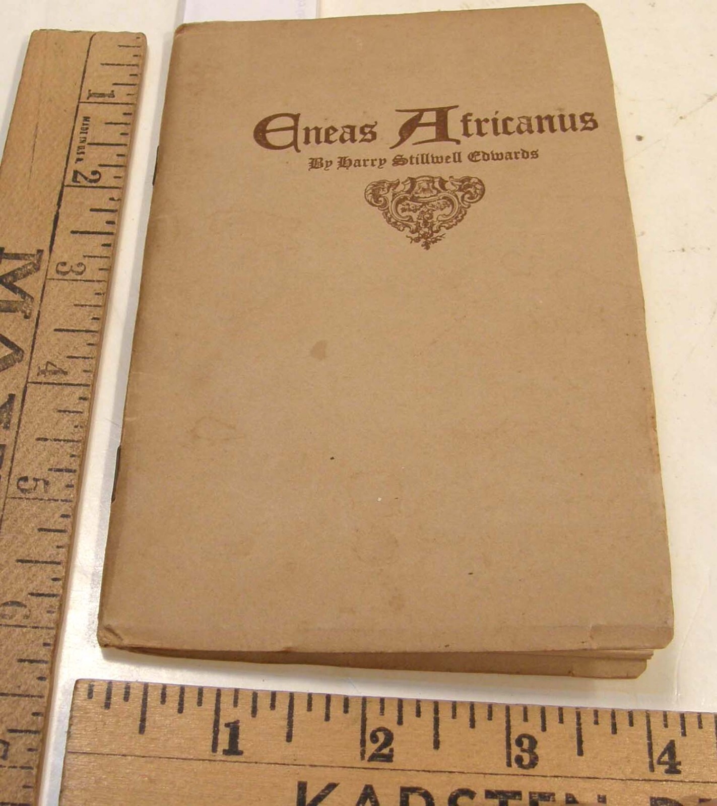 1923 BOOKLET ENEAS AFRICANUS HARRY STILLWELL EDWARDS JIM CROW BLACK AMERICANA