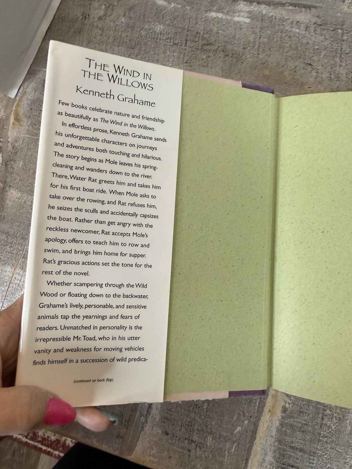 The Wind In The Willows Kenneth Grahame
