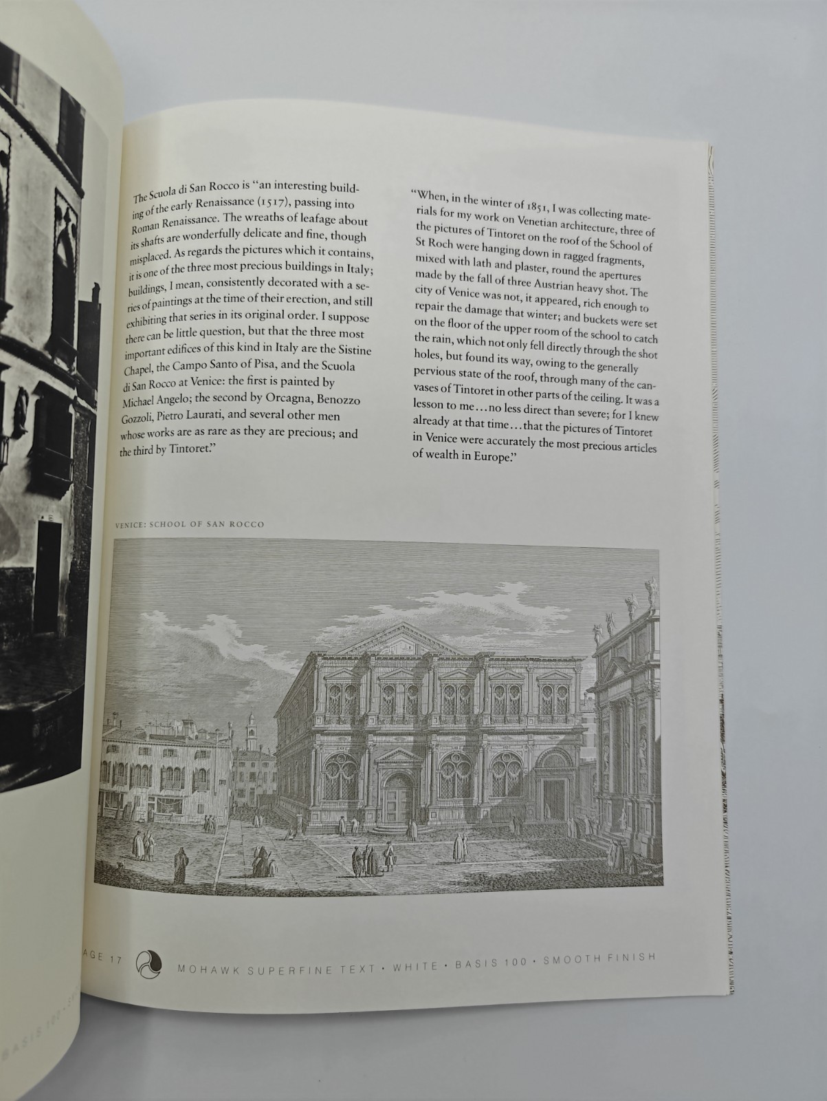 An Architectural Mosaic on Mohawk Superfine Text and Bristol Papers Sample Book