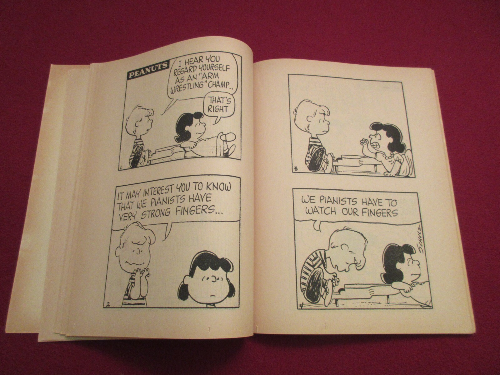 1967 Saalfield CHARLES SCHULZ PEANUTS COLORING BOOK FEATURING LUCY UNUSED