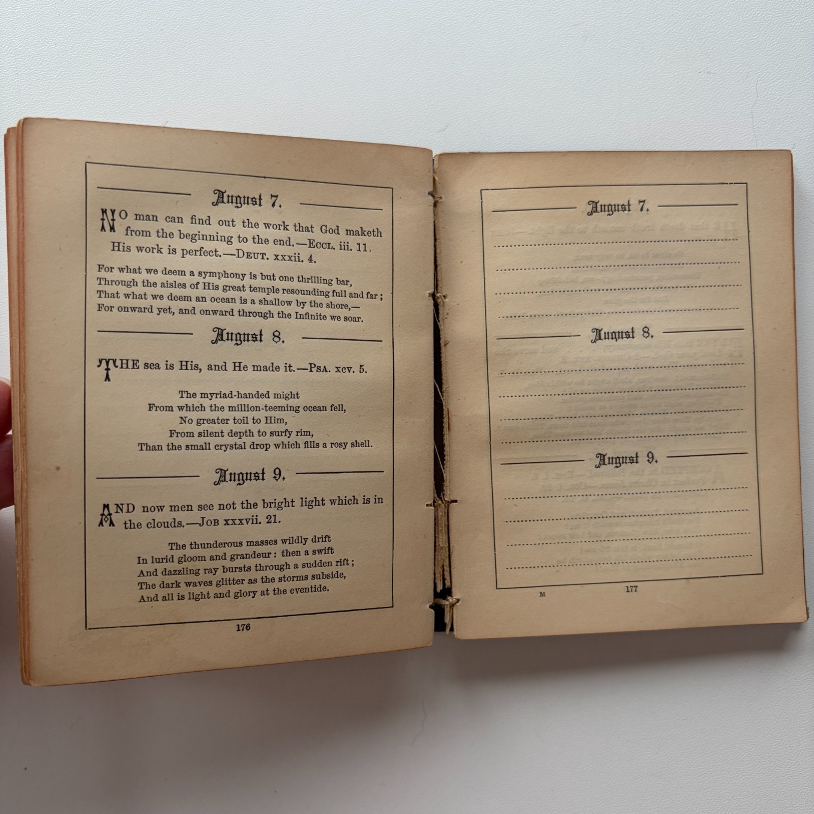 Red Letter Days Frances Ridley Havergal Antique 1879 Devotional Book Cloth HC