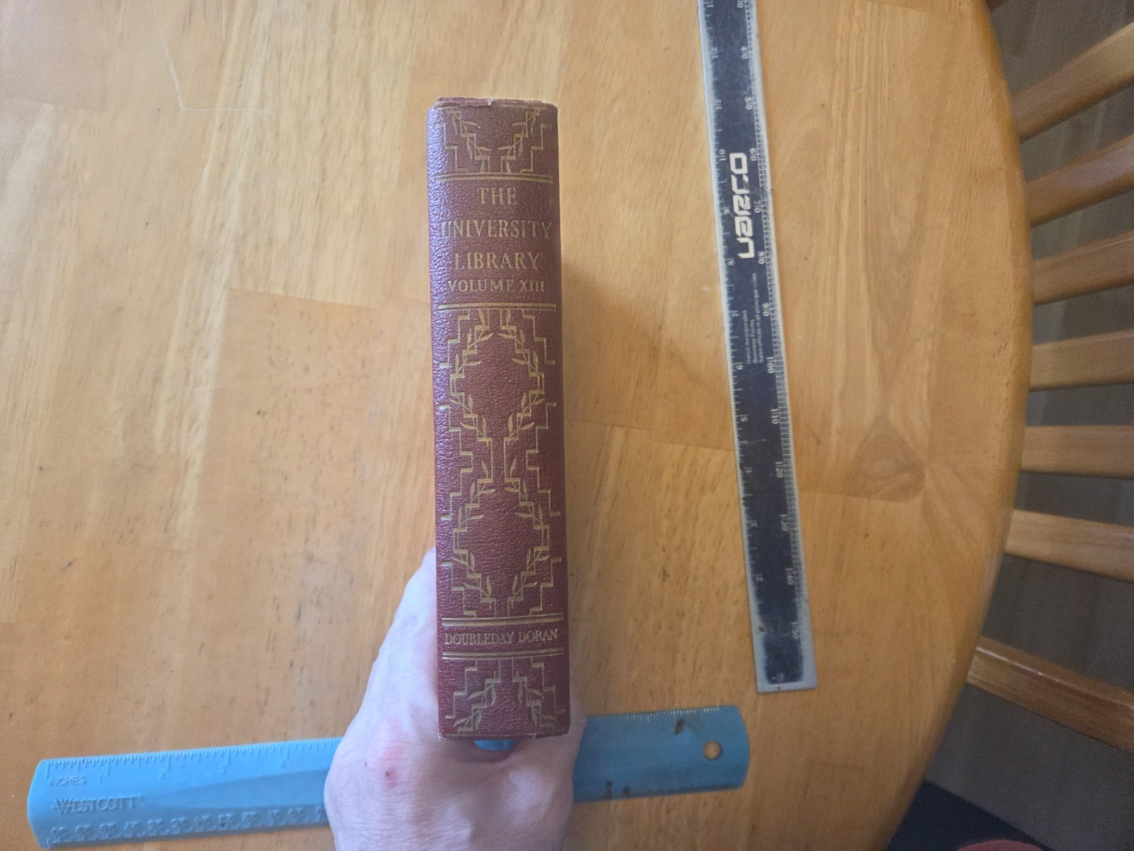 The University Library – Volume XIII – John Huston Finlay – 1936 Doubleday Hardc