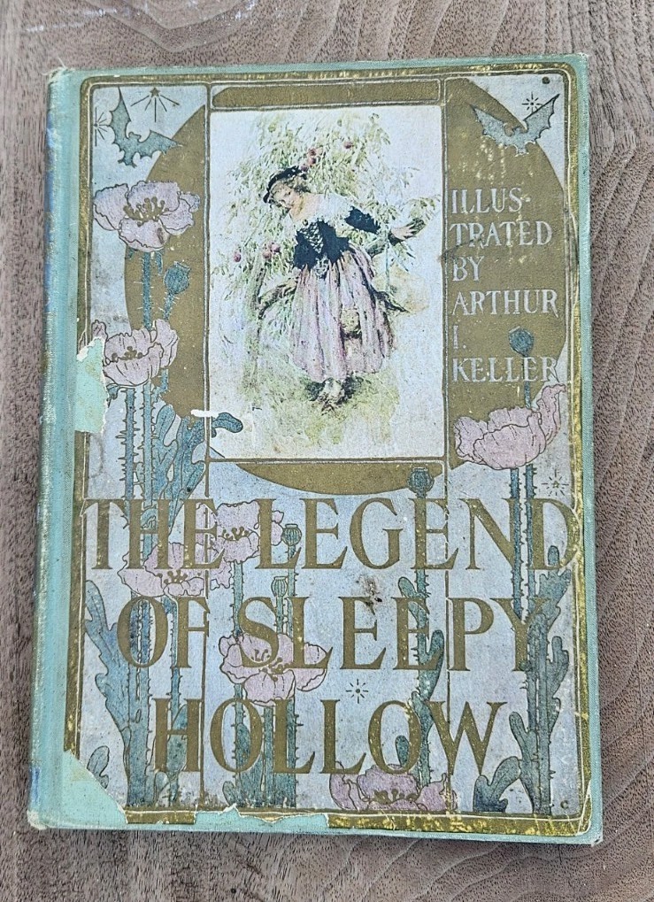 Legend of Sleepy Hollow, 1906 Washington Irving,Illustrated Edition
