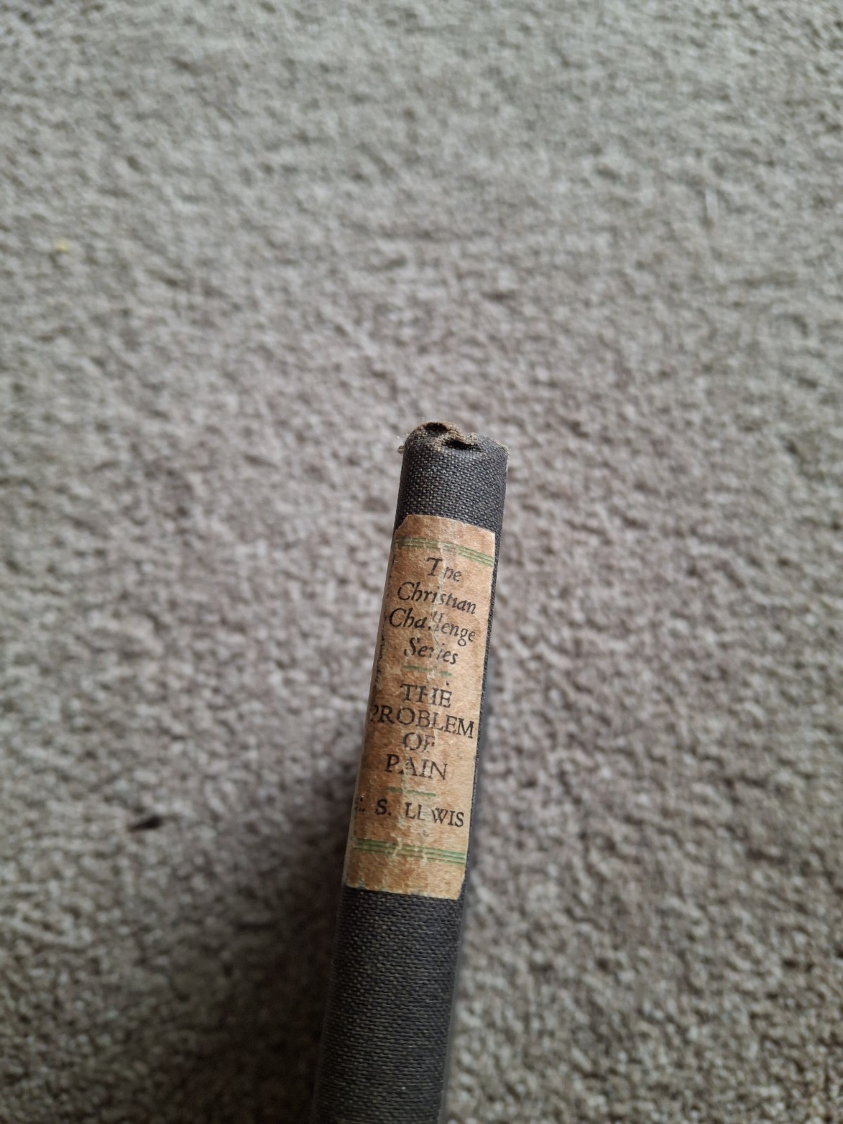 The Christian Challenge Series The Problem Of Pain C S Lewis January 1943