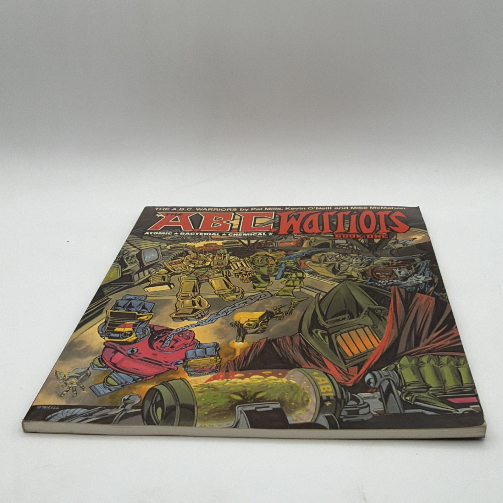 The A.B.C. Warriors Book One PB 1983 Titan Books Pat Mills O’Neill 1st Edition