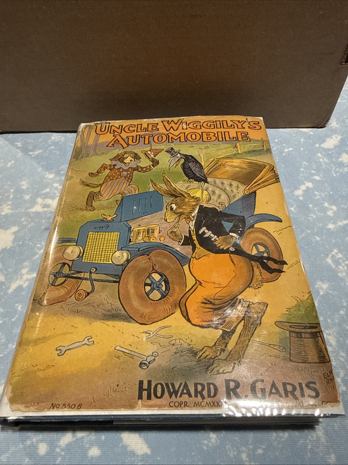 Vtg Uncle Wiggily’s Automobile Howard R. Garis 1939 Platt Munk HCDJ