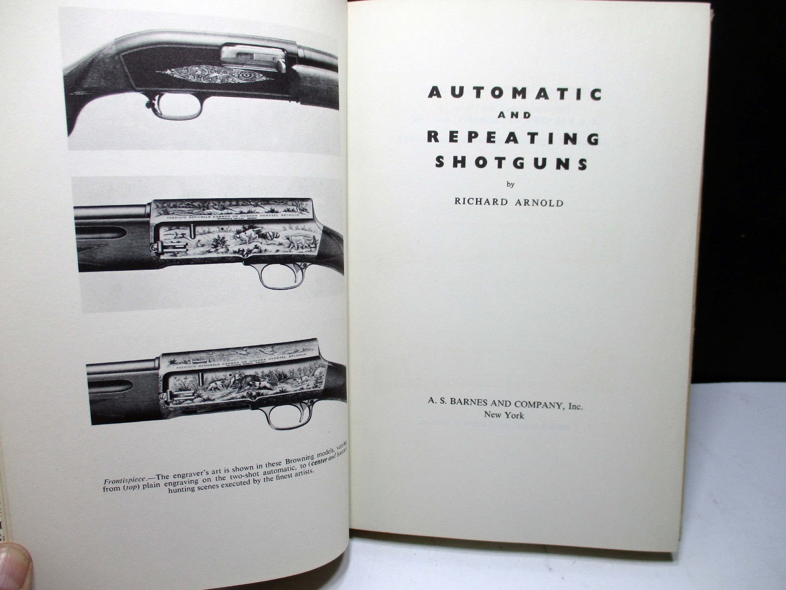 Automatic And Repeating Shotguns Richard Arnold 1958