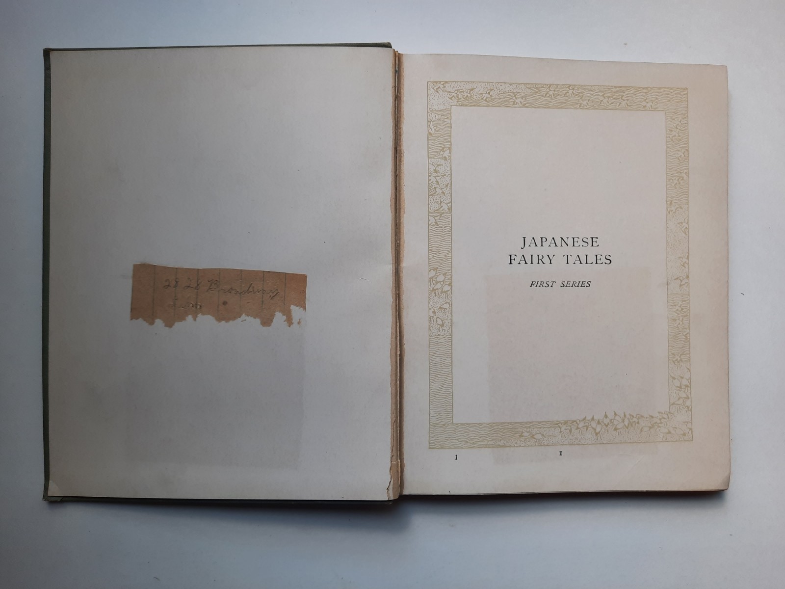 JAPANESE FAIRY TALES Teresa Peirce Williston Rand McNally 1904 HC Illustrated