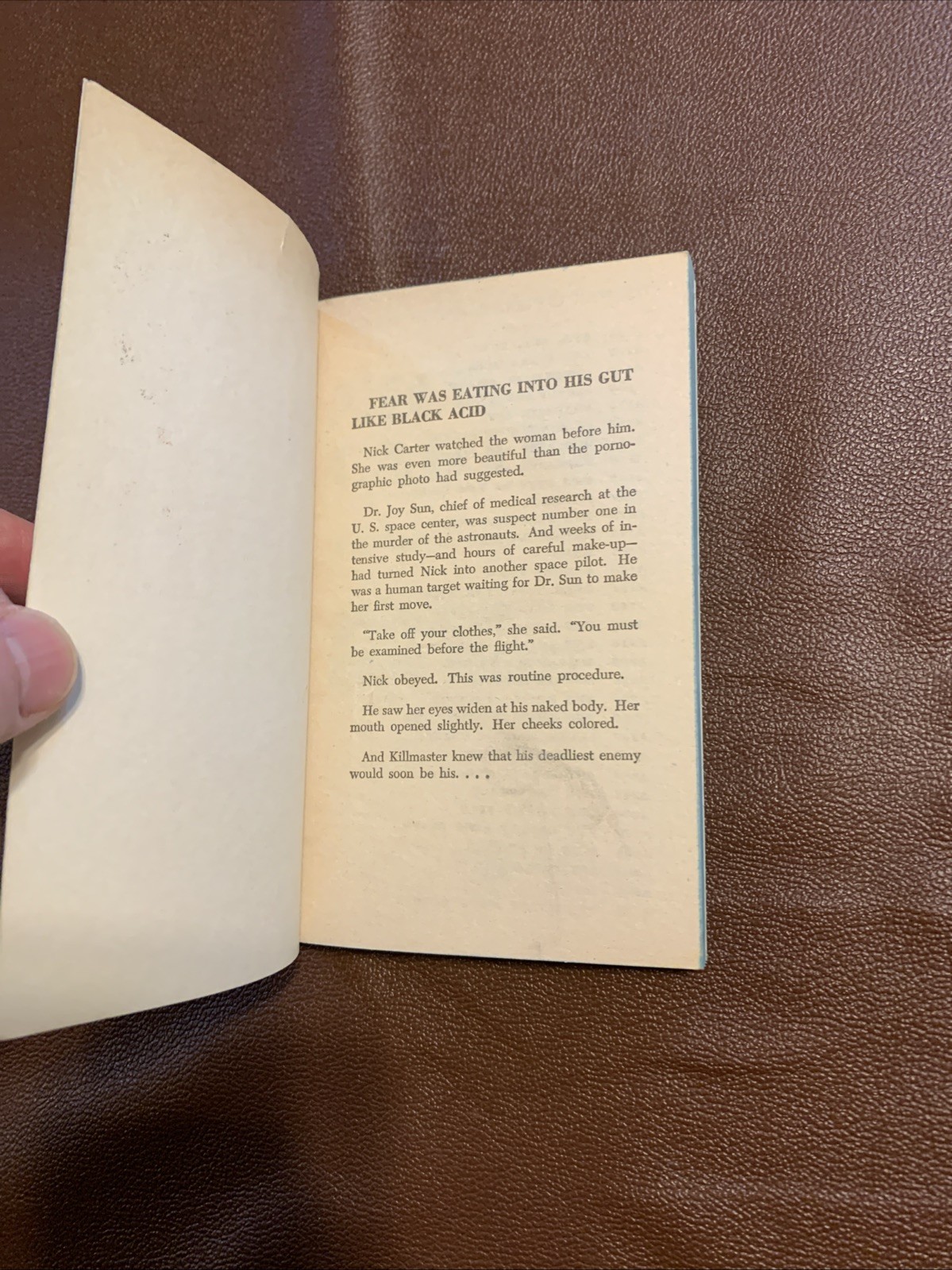 Nick Carter Killmaster OPERATION MOON ROCKET 1968 1st Printing PB Vintage Spy