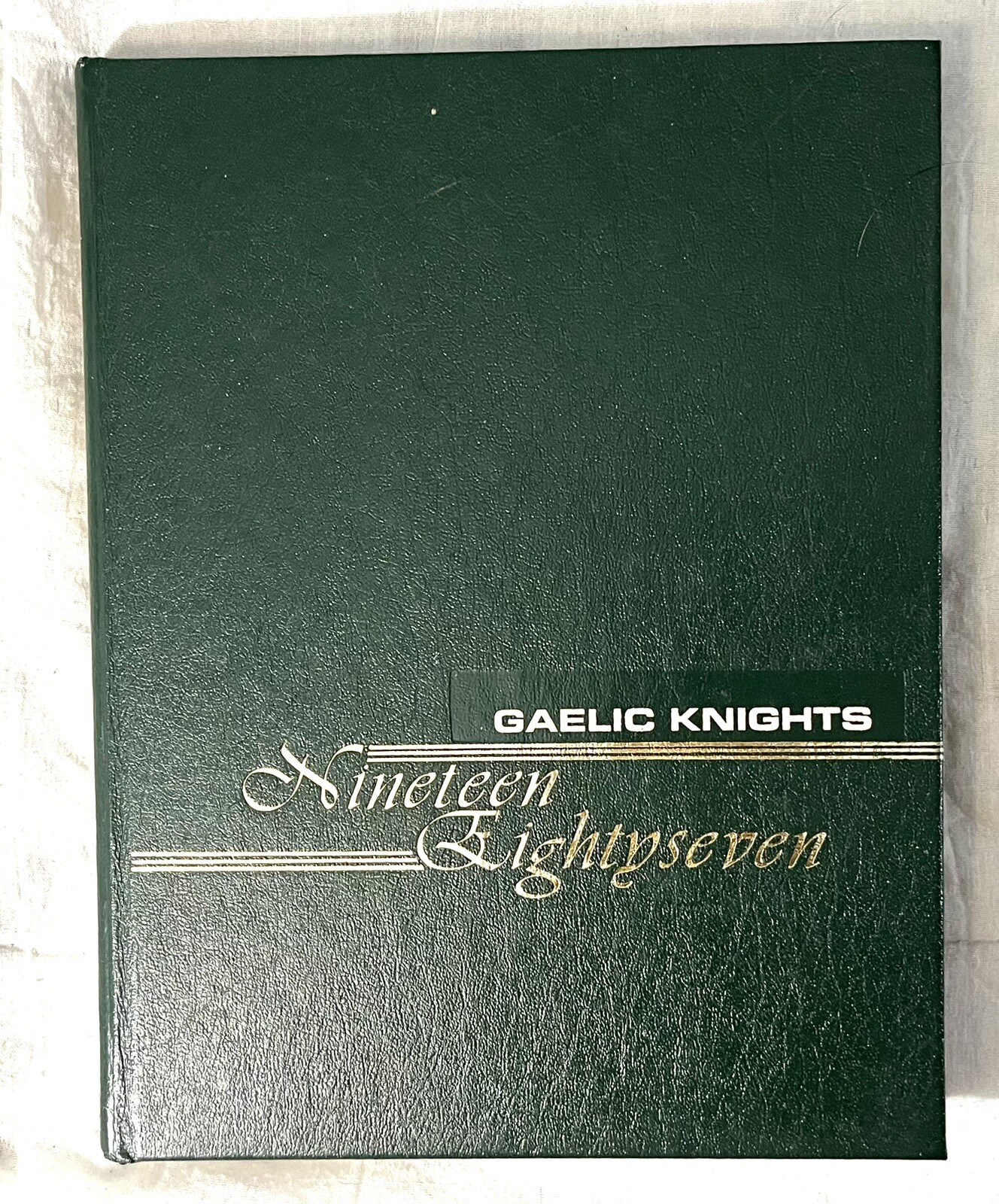 1987 Bishop Ludden NY High School Yearbook Gaelic Knights Syracuse NY