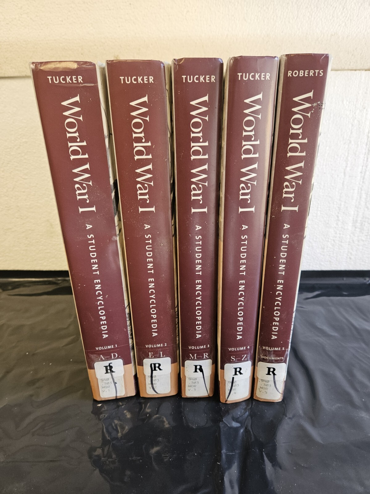 World War I: A Student Encyclopedia Complete 5 Volume Set Spencer C. Tucker