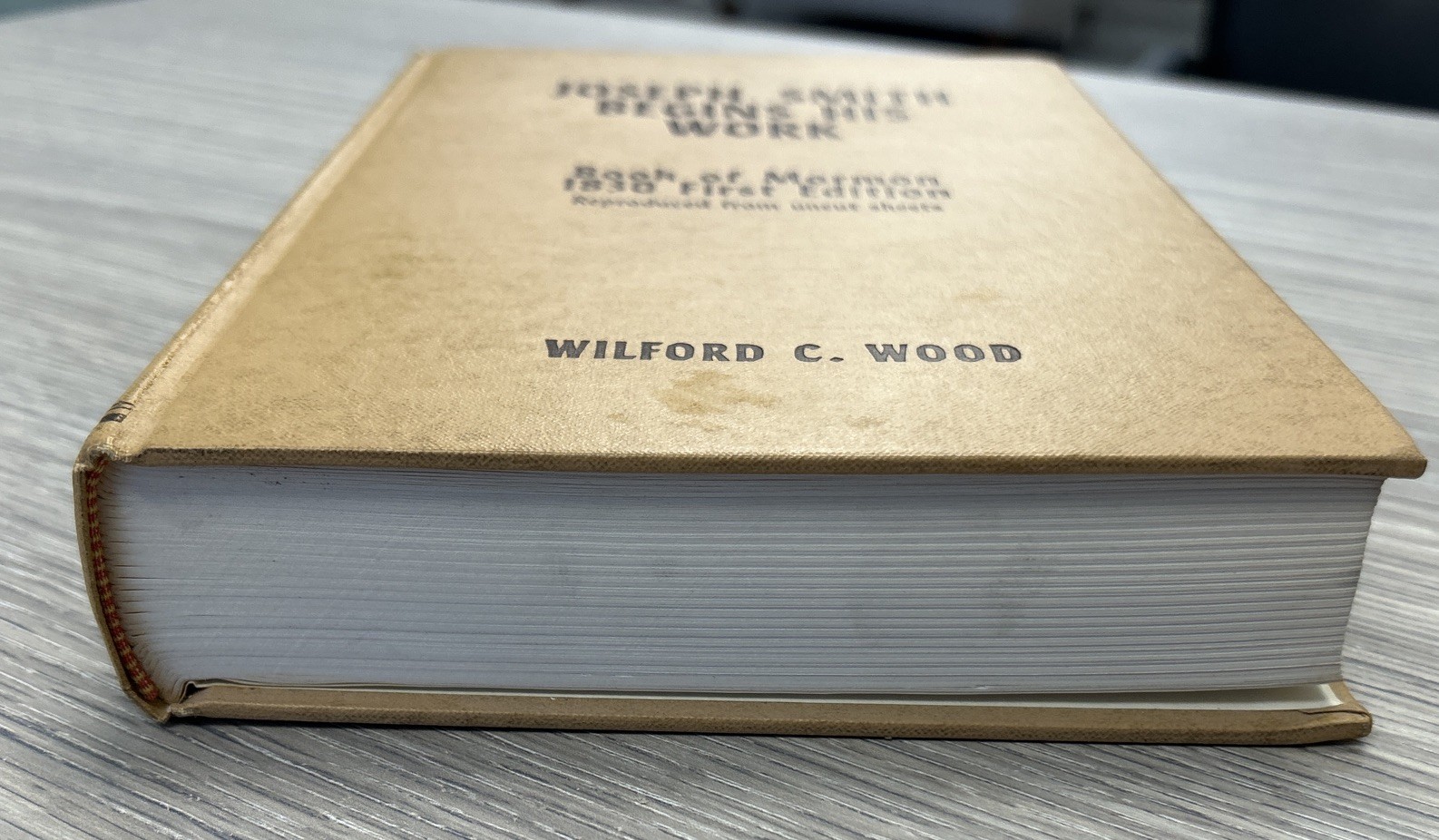 Joseph Smith Begins His Work – Vol 1. Wilford C. Wood (1958) Hardcover Book