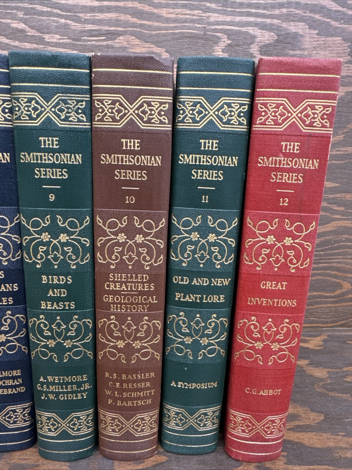 VTG Smithsonian Institution / Scientific Series 1944 HC ~ 12 Volume Set NICE