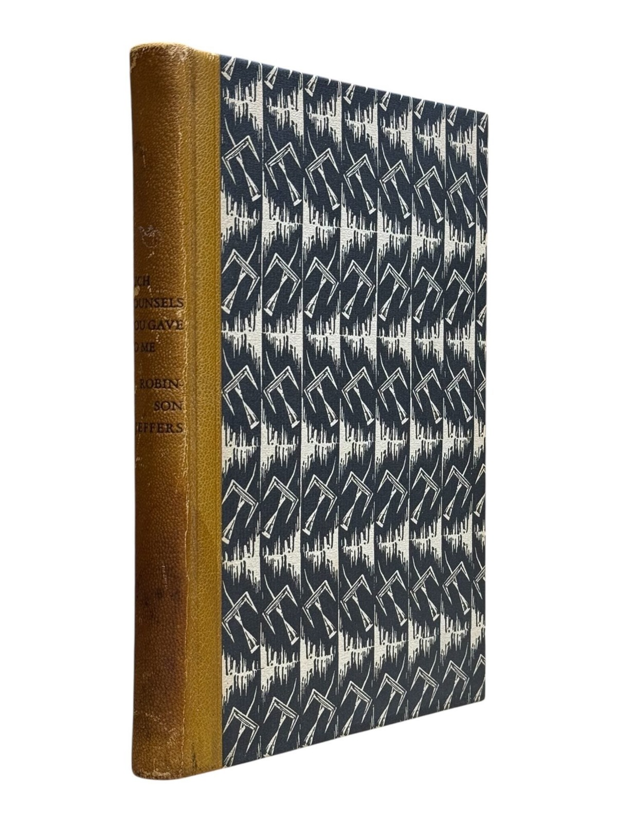 Robinson Jeffers / Such Counsels You Gave To Me & Other Poems Signed 1st ed 1937
