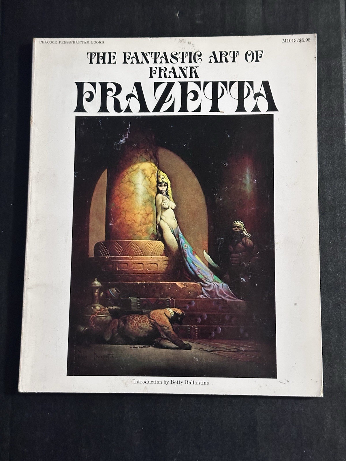 Vintage 1977 The Fantastic Art of Frank Frazetta Book One Fantasy Art