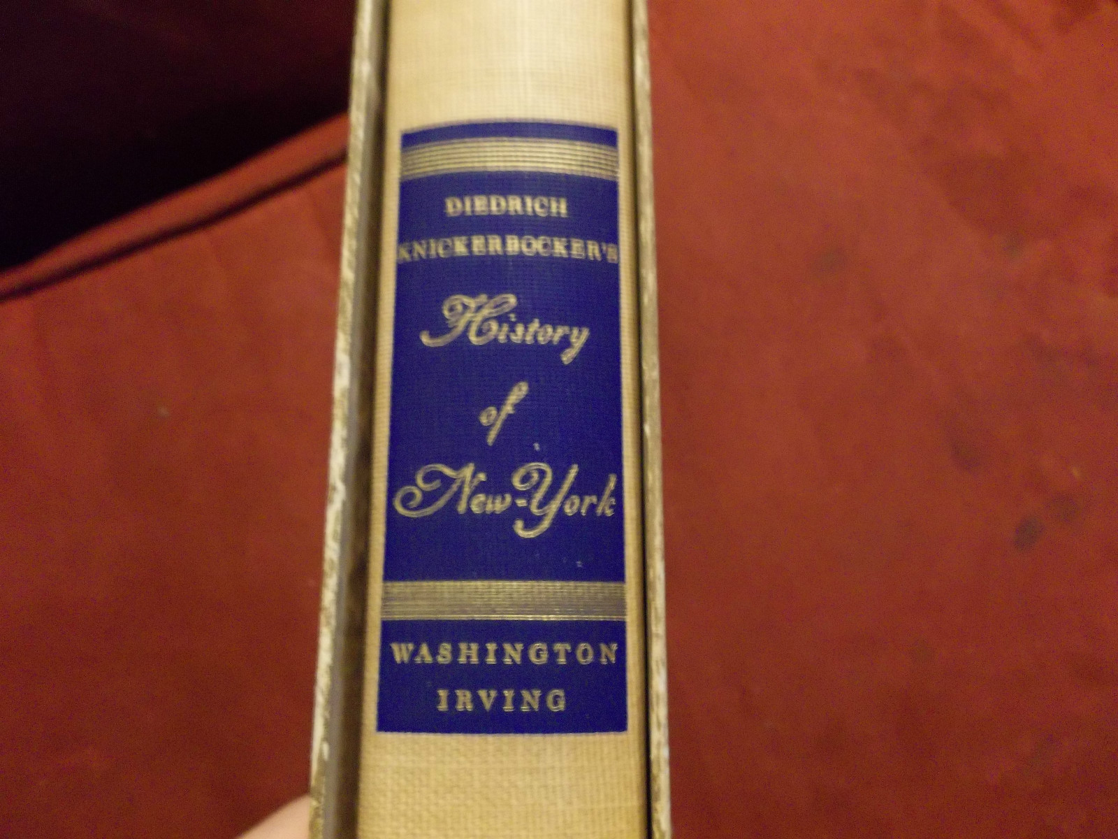 W. Irving Knickerbocker’s History of New York 1940 HC Heritage Press w/Slipcase