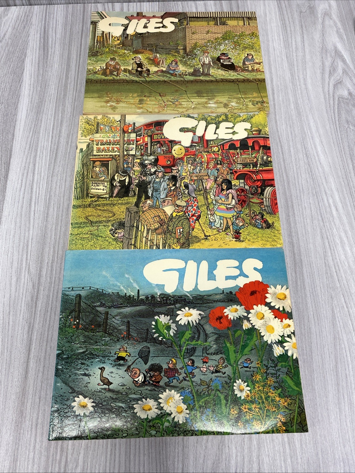 Giles Annuals 24th 25th 34th Series – Set Of Three Paperback Books PC