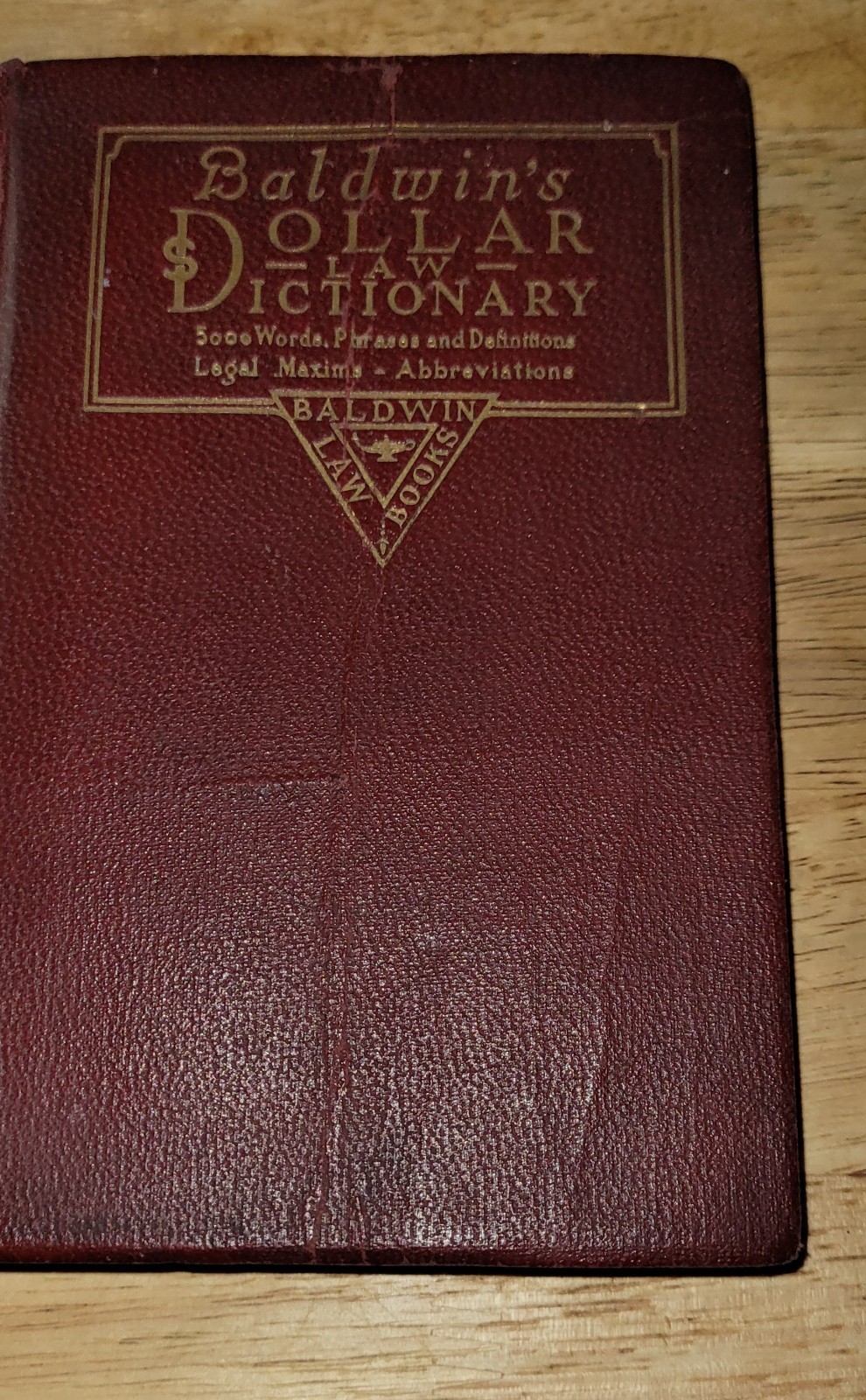 William Edward Baldwin / Baldwin’s Pocket-Law Dictionary 1924