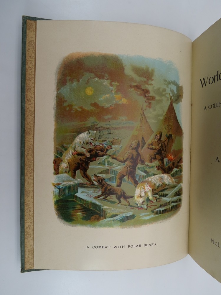 THE WORLD OF ADVENTURE by A. T. Quiller-Couch, editor c. 1906