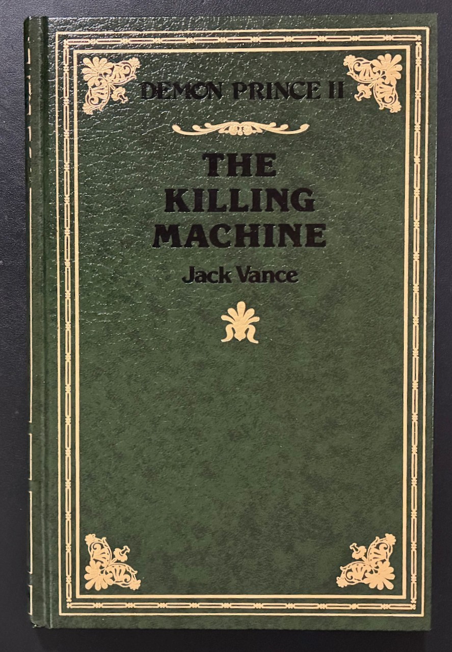 The Killing Machine Demon Prince II by Jack Vance 1981 SIGNED Limited Edition HC