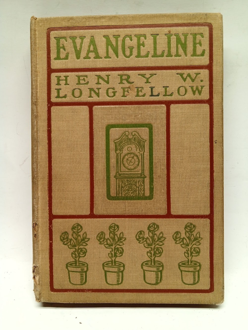 HENRY W. LONGFELLOW – EVANGELINE – CIRCA 1900 – B 44