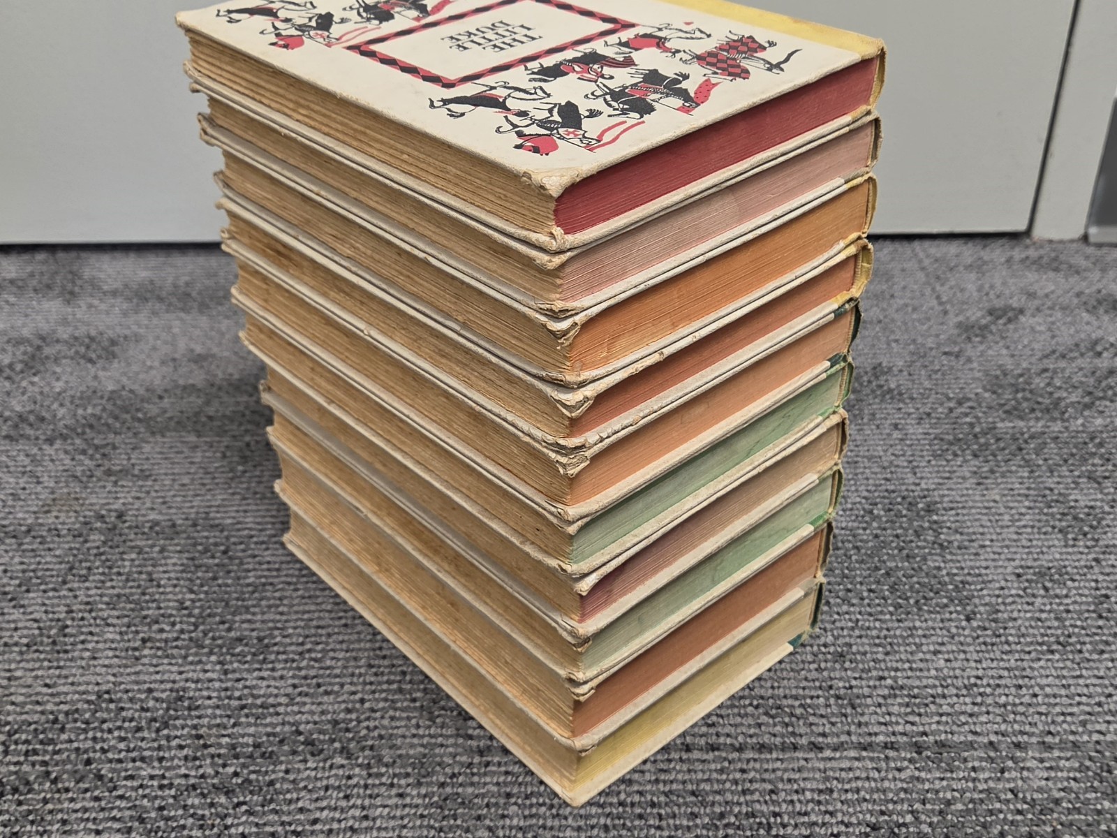 Vintage 1950s Junior Deluxe Edition Books Lot of 10 HC Children’s Classics
