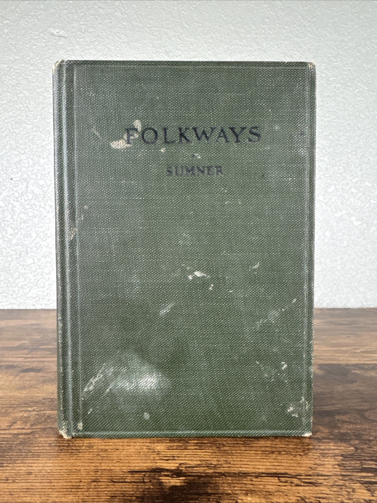 FOLKWAYS BY WILLIAM GRAHAM SUMNER 1934 HC ~ MORALS/HARLOTRY/CANNIBALISM/VIRTUE