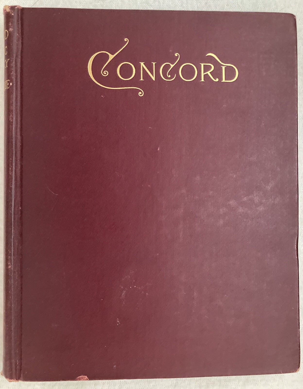 Concord Historic, Literary and Picturesque G B Bartlett 3rd Edition 1893