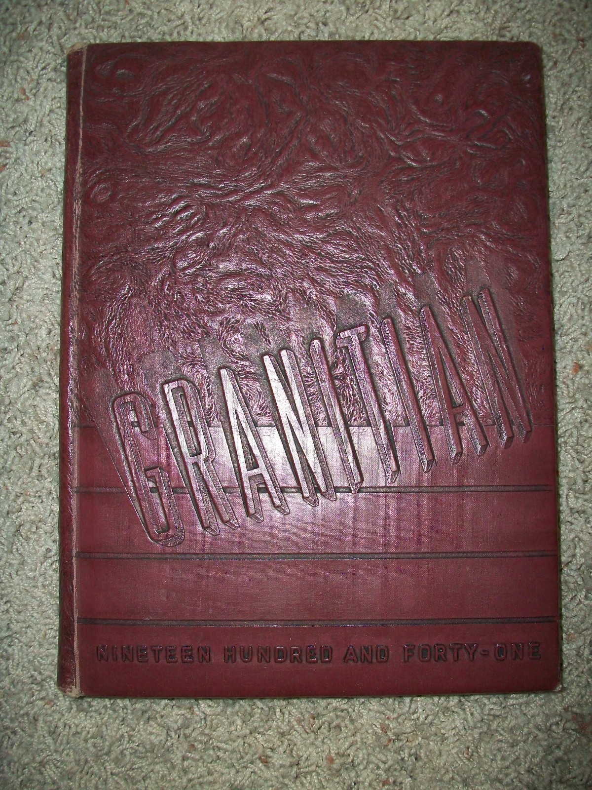1941 GRANITIAN Granite High School Yearbook Salt Lake City UTAH