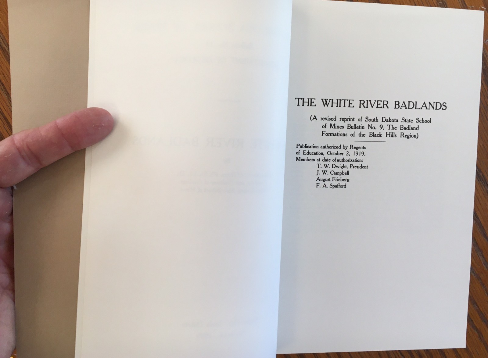 South Dakota Geology – The White River Badlands, Fossils, Devils Corkscrews 1976