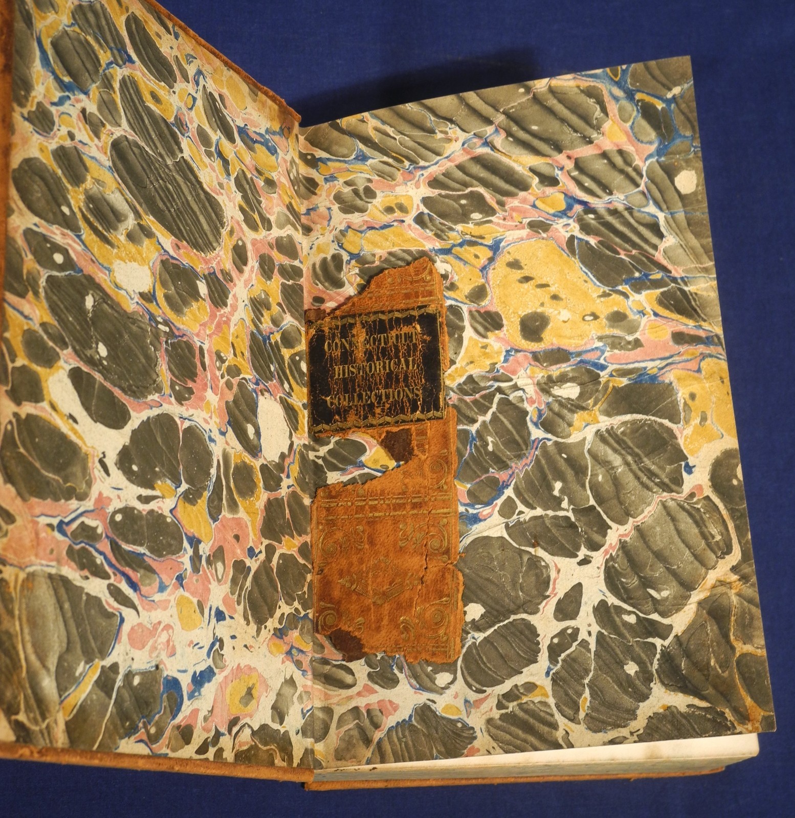 1838 Connecticut Historical Collections History Every Town John W. Barber w/ Map