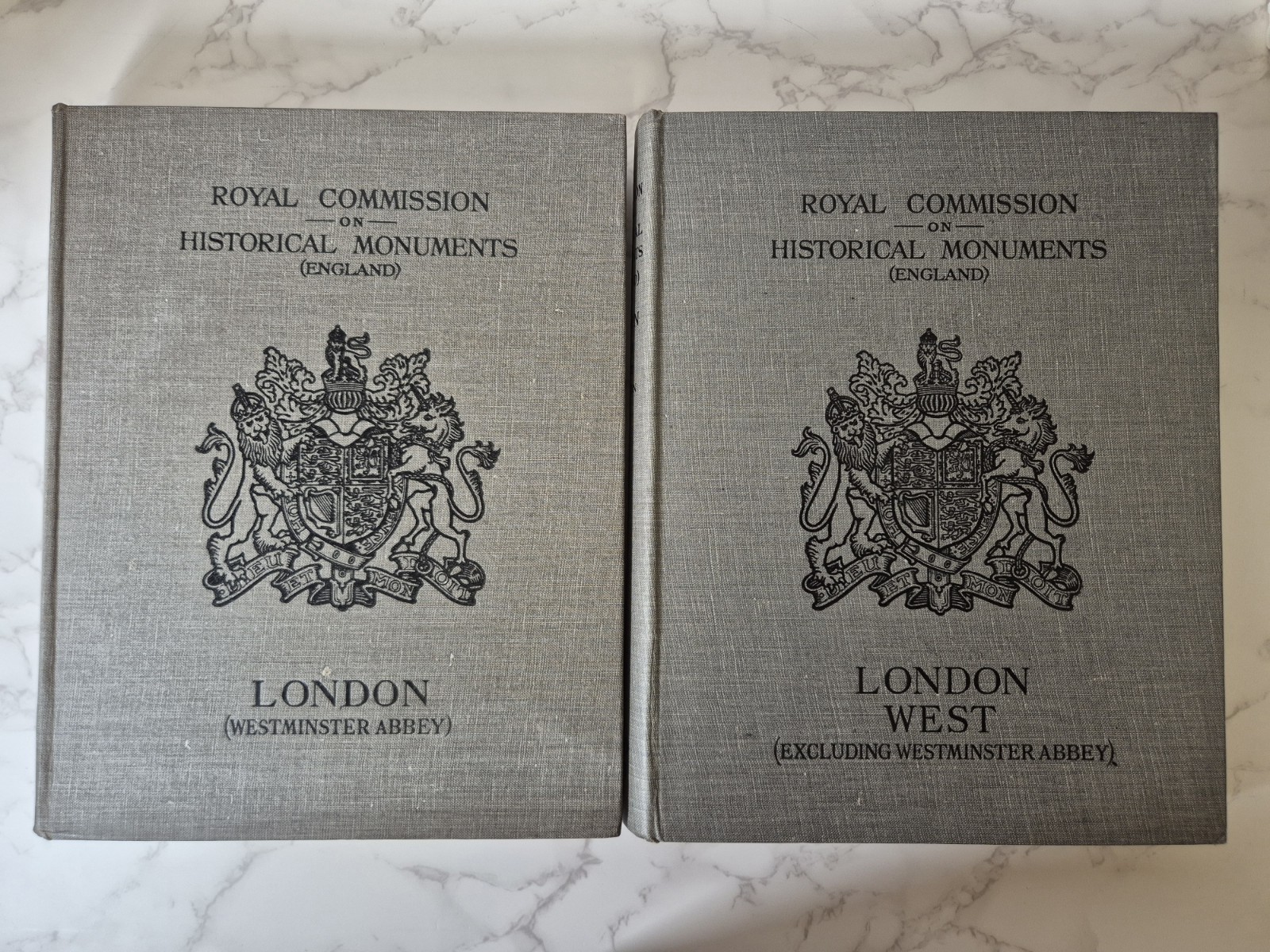 Royal Commission On Historical Monuments – London Vols. 1-5 Full Set 1st Edition