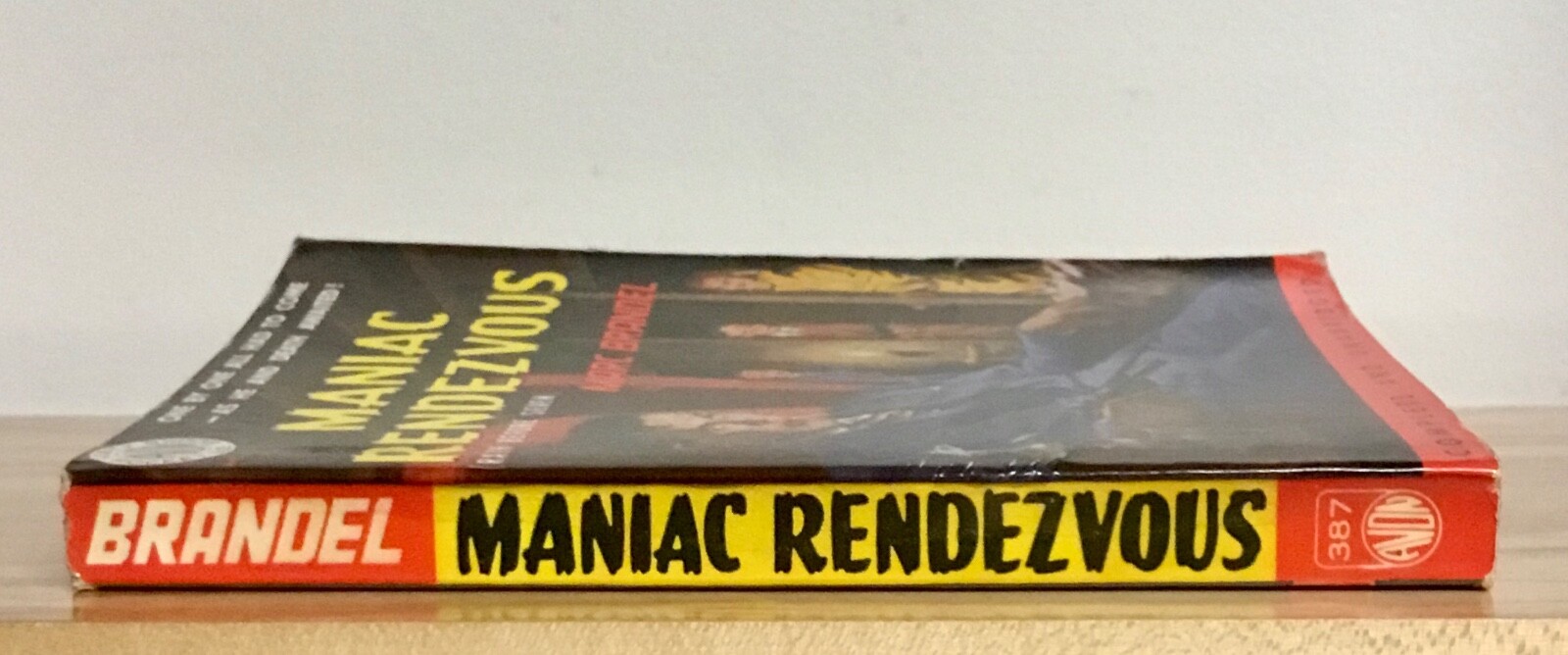 Maniac Rendezvous (Rain Before Seven) by Marc Brandel Avon Books PB 1945