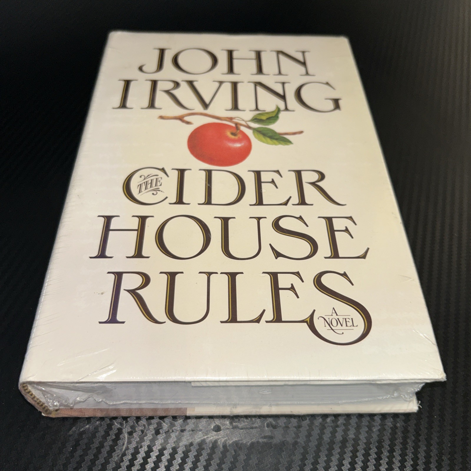 THE CIDER HOUSE RULES John Irving 1st Edition First Print NOVEL Fiction SEALED