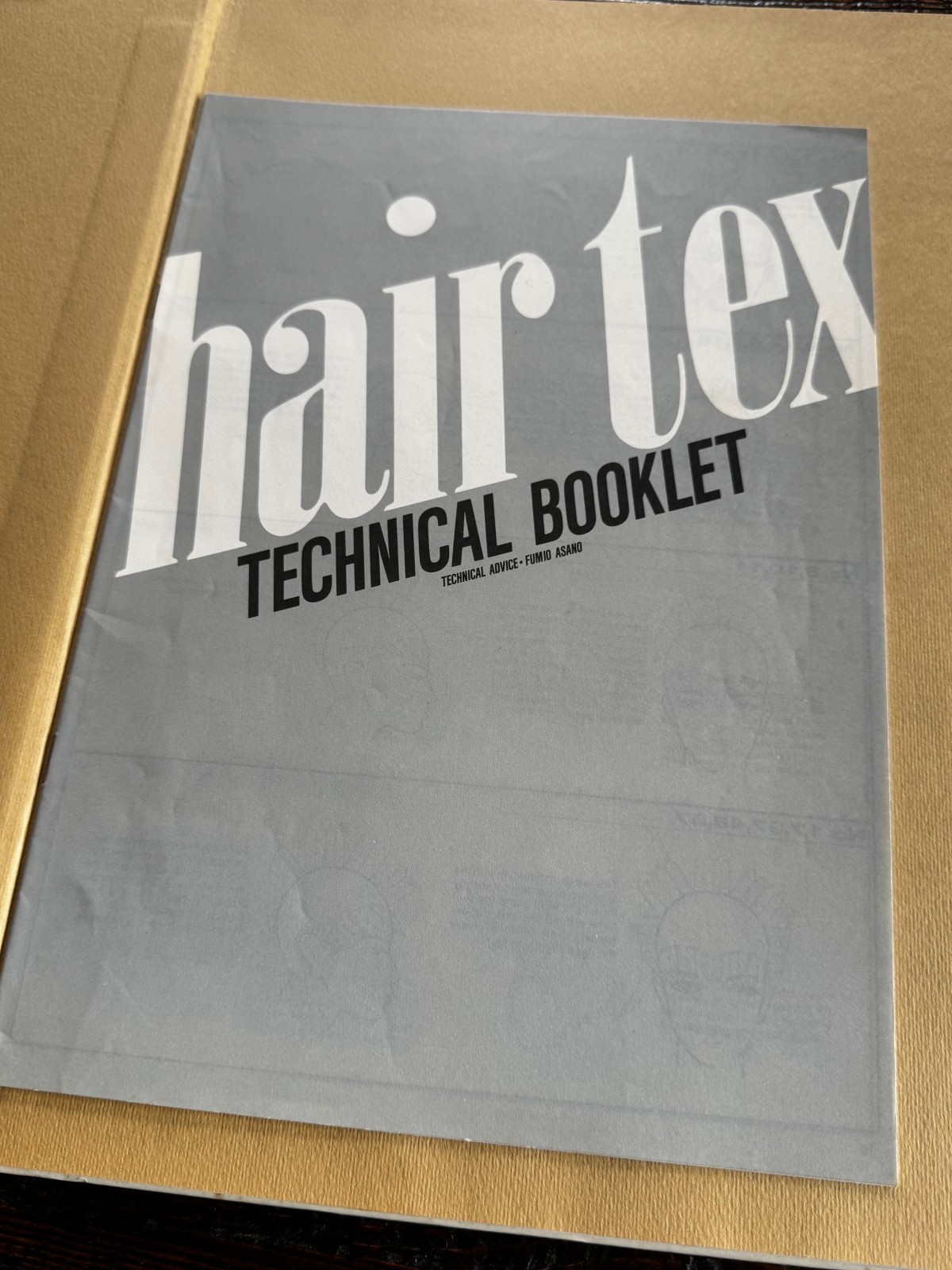 Vintage 1980s Hair Tex Vol. 2 Japanese Hair Design Book Kenichi Imayoshi Art