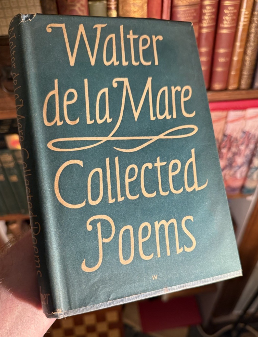 Walter de la Mare (SIGNED) Collected Poems : Faber 1945