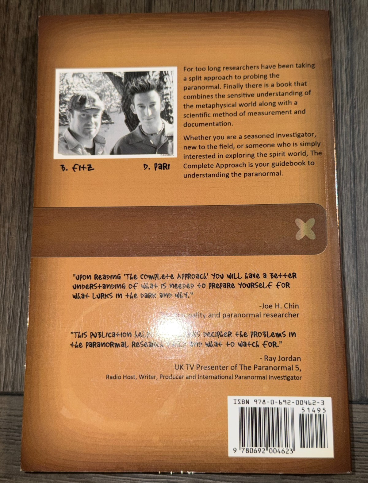 The Complete Approach Barry Fitzgerald Dustin Pari 2009 Signed Inscribed by Pari