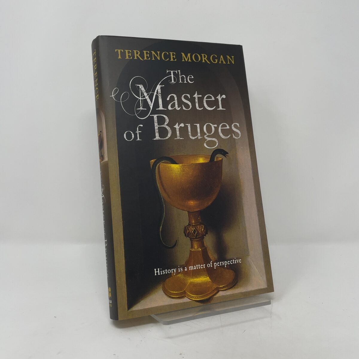 The Master of Bruges by Terrence Morgan HC First Edition Like New 2010 Signed