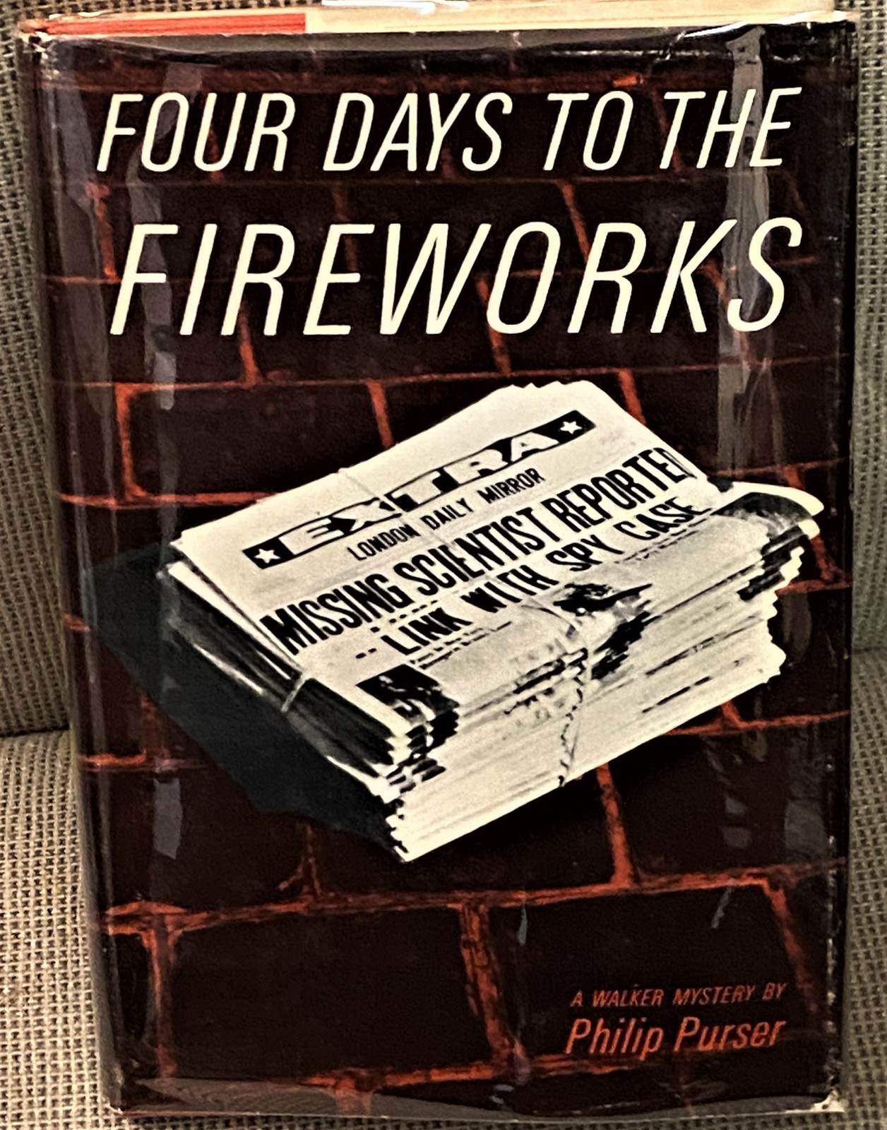 Philip Purser / FOUR DAYS TO THE FIREWORKS 1st Edition 1964