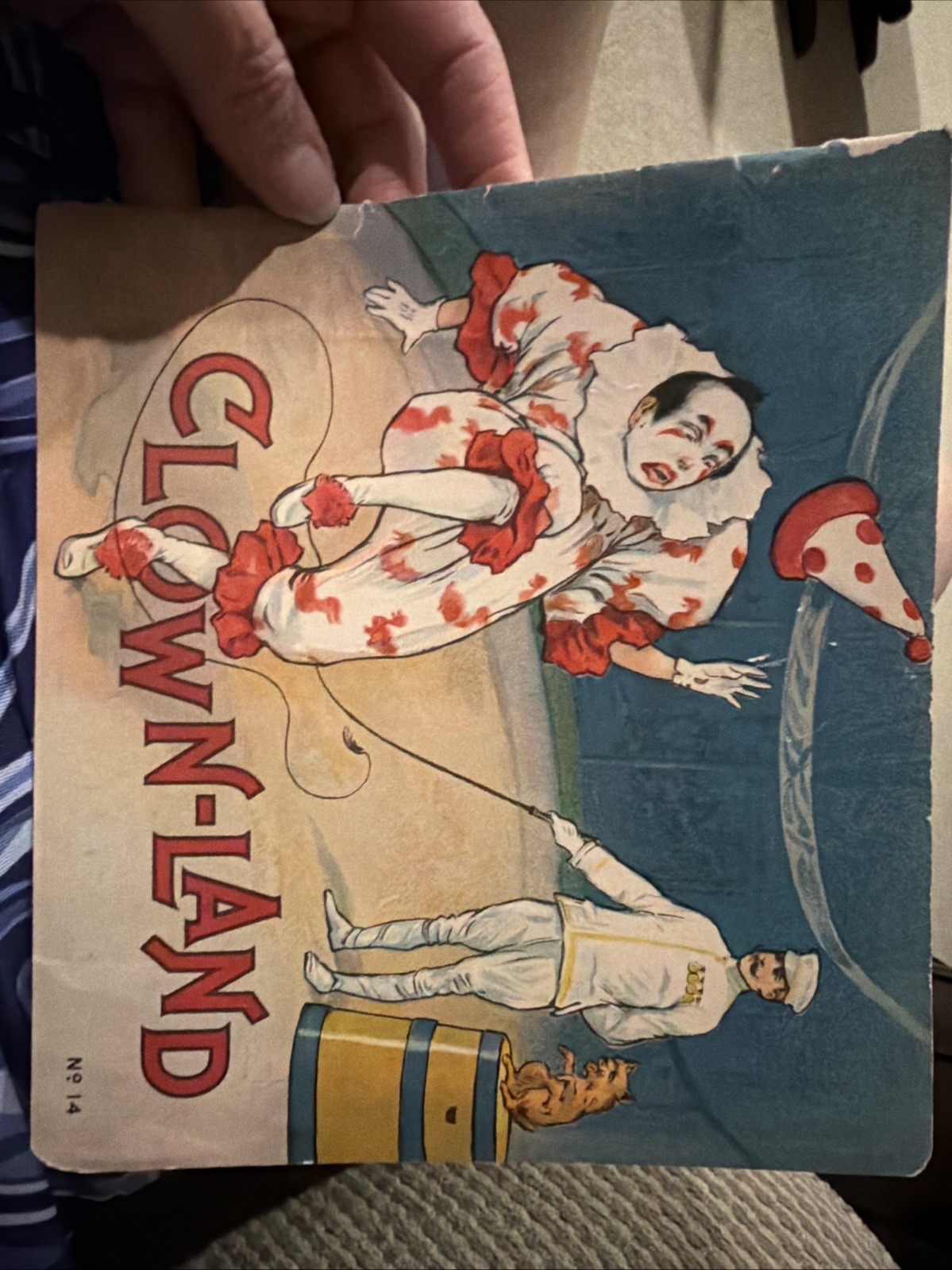 Clown-Land 1916 By Stecher Lith CO, Rochester, NY