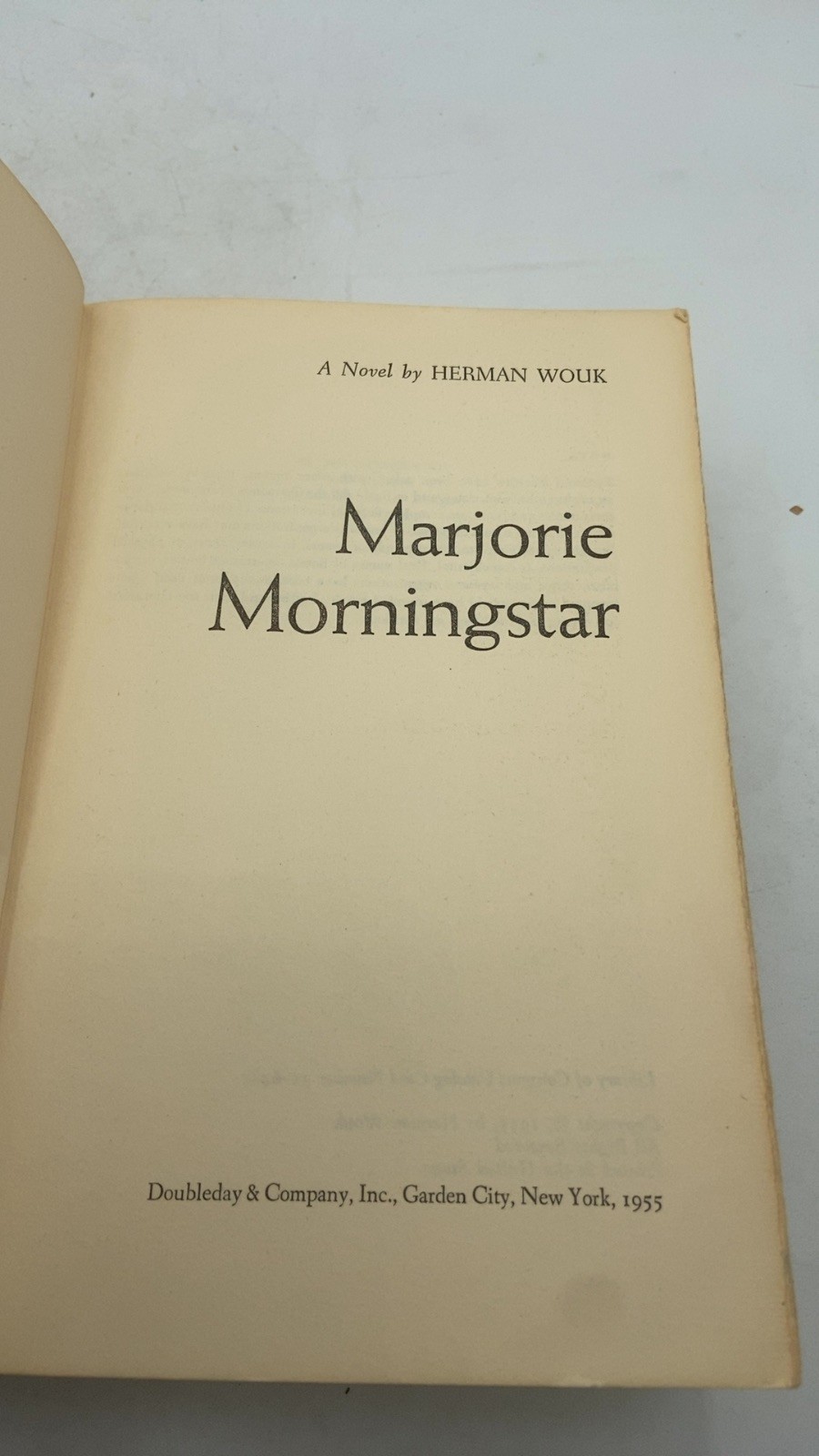 Marjorie Morningstar